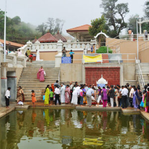 talakaveri temple waterfalls coorg india tourism image gallery
